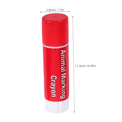 BESPORTBLE 4Pcs Durable Pig Marking Crayon for Efficient Livestock Identification Washable Animal Marker for Cattle Sheep Goats Convenient Compact Design for