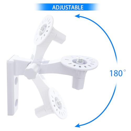 2 Pack Wall Mount Compatible with Reolink E1 Pro/ E1,180° Adjustable Camera Wall Mount Bracket Indoor and Outdoor Security Camera Mounting Bracket with Mounting Plate