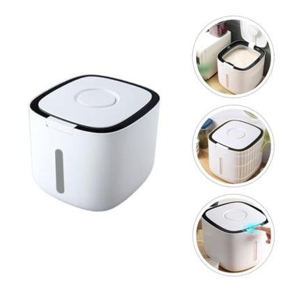 Zerodeko Large-capacity Sealed Grain Storage Bucket for Rice and Flour with Strong Sealing Effect, Sturdy Abs and Pp Material, Multi-functional Kitchen Storage Container for Home Use