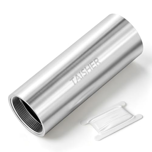 TAISHER 1PCS Stainless Steel Pipe Fittings, 1-1/4" NPT Female x 1-1/4" NPT Female Threaded, 4" Length Nipple Cast Pipe - size: 1-1/4" FNPT 1Pcs