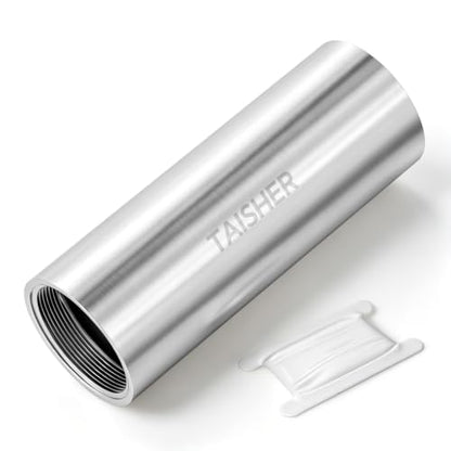 TAISHER 1PCS Stainless Steel Pipe Fittings, 1-1/4" NPT Female x 1-1/4" NPT Female Threaded, 4" Length Nipple Cast Pipe - size: 1-1/4" FNPT 1Pcs
