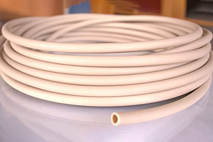 3/16" ID x 7/16" OD x 1/8" Wall - Thermoplastic Rubber Santoprene Flexible Food Grade FDA 73A Tubing Hose (50 Feet) - size: 50 Feet, style: 3/16" ID x 7/16" OD x 1/8" Wall