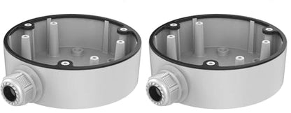 CB120 DS-1280ZJ-DM46 Conduit Base for Outdoor Dome Camera DS-2CD2143G2-IU, DS-2CD2183G2-IU, DS-2CD2147G2-LSU (Pack of 2) - size: DS-1280ZJ-DM46 (Pack of 2)
