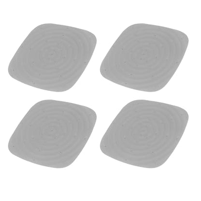 Chicken Nesting Box Pads, Washable Reusable PVC Breathable Egg Collector Design Hen Liners, Chicken Nesting Pads with Groove for Coops, Hen House (Grey) - color: Grey