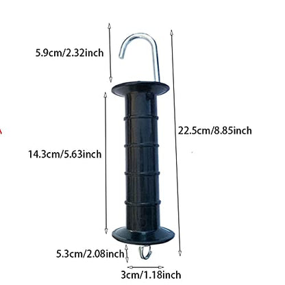 2pcs Fence Gate Handles, Safe Electric with Spring Fence Gate Handle Durable Garden Supplies Stable