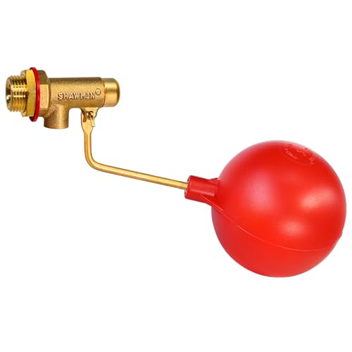 Pool Auto Fill Float Valve 3/8", Brass Water Level Valve for Pool & Pond | Automatic Water Control,Solid Brass Durability,Leak-Free Shut-Off,Leak-Free Shut-Off,125 PSI Rated