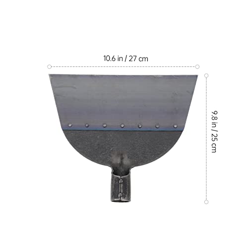 KESYOO Pig Chicken Manure Hoes for Gardening Sturdy Shovel Heads Long Handle Shovel for Digging Farm Cleaning Supply - size: 25X27X3.5cm