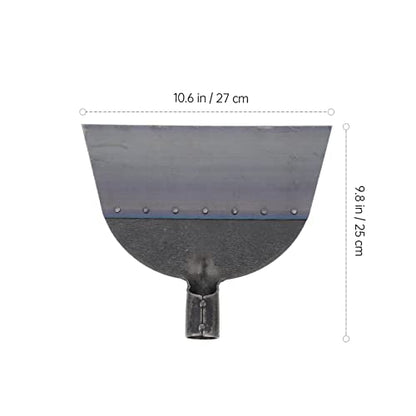 KESYOO Pig Chicken Manure Hoes for Gardening Sturdy Shovel Heads Long Handle Shovel for Digging Farm Cleaning Supply - size: 25X27X3.5cm