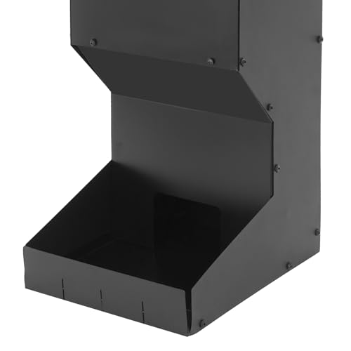 Hanging Deer Feeder, 11 Gallons Heavy Duty Livestock Feeder Dispensers with Handles, Hanging Livestock Feeding Station for Deer, Horses, Cattle, Sheep