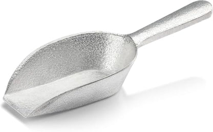 New Star Foodservice Cast Aluminum Flat Bottom Utility Scoop, 1oz, Extra Small Size, Silver, Hand Wash Only - size: 1-Ounce