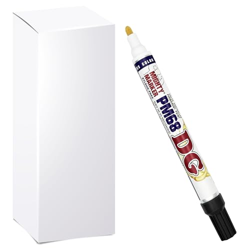 PM-68 DG Paint Markers, Heavy Duty Industrial Paint Markers, Ketone-Based, Xylene Free, Quick Dry, Degrease Resistant, Made in USA – Bulk Packs for Business Use, Black 12 Box - color: Black