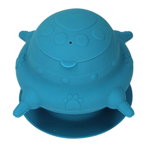 Silicone Puppy Milk Feeder 4 Nipples Small Puppy Nursing Station, Puppy Bottles Simulates Mother's Milk, Feeding Multiple Young Animals, Suitable for Pet Owners - color: Navy Blue