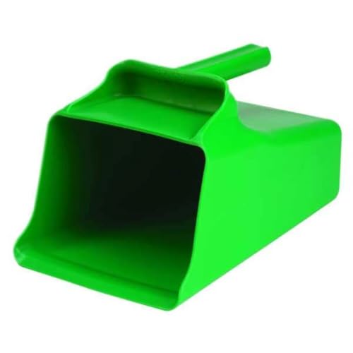 Remco Mega Hand Scoop,Poly,128 Oz,Green 65502-1 Each