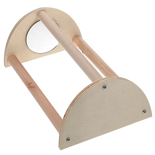 ORFOFE Chick Roost and Perch Stand for Hens Adjustable Wooden Chicken Brooder Stand Free Standing Roosting Bar Easy Assembly for Training Chicks