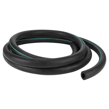 G3/8 Flexible Black Rubber Milk Hose, Food - Grade Milking Tube for Milking Machine, Durable Livestock Milker Pipe with Pressure Resistance for Dairy Farm Use