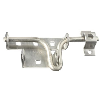 National Hardware N342-659 Sliding Bolt Door and Gate Latch, 0, Stainless Steel (Pack of 10) - size: 0 (Pack of 10)