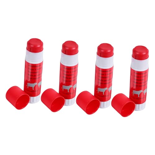 BESPORTBLE 4Pcs Durable Pig Marking Crayon for Efficient Livestock Identification Washable Animal Marker for Cattle Sheep Goats Convenient Compact Design for