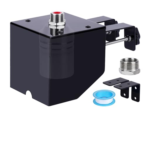 Water Trough Float Valve for Stock Tank, Stock Water Tank Float Valve, Fully Automatic Water Level Control Float Valve for Ponds, Aquariums, Livestock Water Trough, Hydroponics and Reservoir