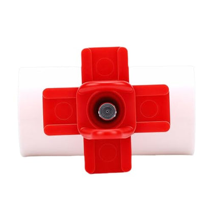 Zerodis 10PCS Chicken Waterer Nipple Kits with Tee Fittings Poultry Fountains Waterers Fittings Sealing Gaskets and Tape for Automatic Poultry Watering System Leakproof Plastic Nipples