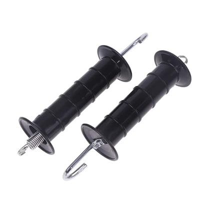6PCS Plastic Electric Fence Gate Handle Spring for Farm Wild Animal Monkey Livestock Garden Fencing System Handles