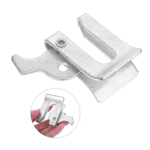 Toyvian 5pcs Metal Pig Fence Latch Lock Kit Easy Operation Robust Design for Farrowing Crate