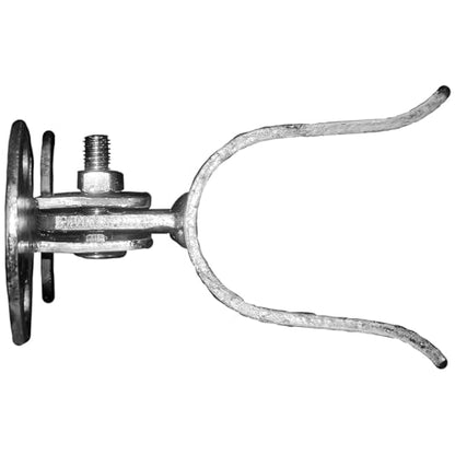 Wall Mount (Flat Back) Fork Gate Latch - Use for 2-3/8" (2-1/2") Gate Frames - CASE Qty 25 - size: 2-3/8" - Case(25 Count)