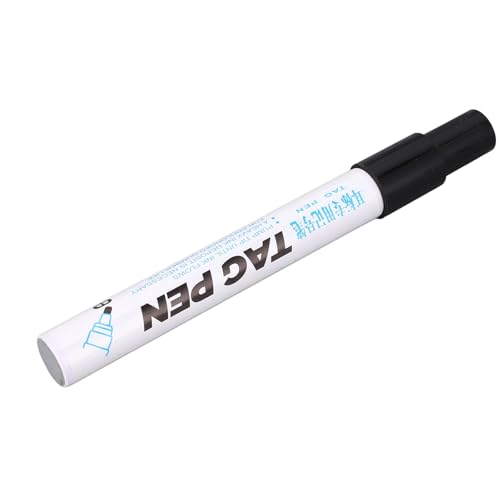 Pig Cow Mouton EORE Label IMPERPRUEBA PANTRATION Strong Permanent Black Ink Marker, Portable Plastic, Ideal for Agricultural Equipment
