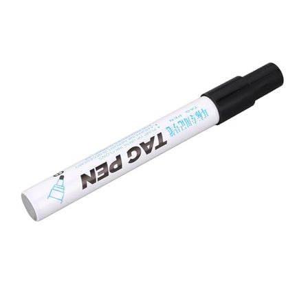Pig Cow Mouton EORE Label IMPERPRUEBA PANTRATION Strong Permanent Black Ink Marker, Portable Plastic, Ideal for Agricultural Equipment