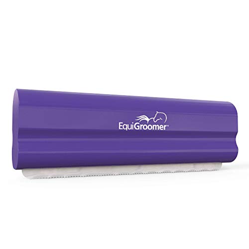 EasyGroomer Deshedding Brush for Dogs & Cats – Undercoat Grooming Tool for Short & Long Hair, Removes Loose Fur & Dirt, Reduces Shedding for Small & Large Pets, Purple - color: Purple, size: 5 Inch