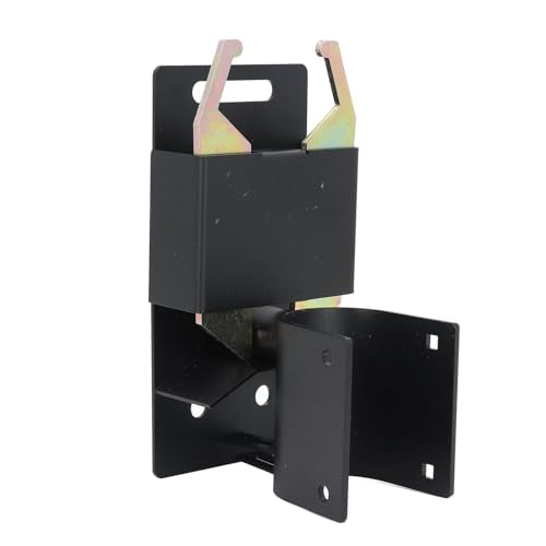 2 Way Gate Latch Lockable Sag - Proof | Heavy Duty Steel Fits 1 5/8-2in Round Tube | Farm Gate Latch for Cattle/Horses/Sheep | Oxidation - Proof, One - Hand Use