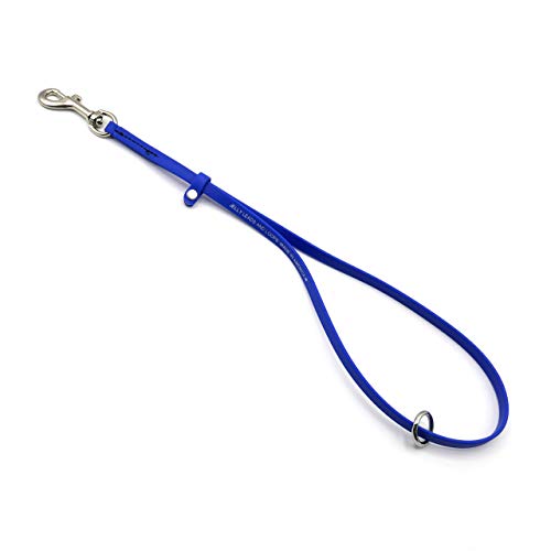 Jelly Pet Grooming Loop for Dogs, Groomers Helper, BioThane Material is Easy to Clean, Waterproof & Durable Noose Loop, Fits Most Pet Grooming Tubs/Tables/3/8”x24” W/Ring Royal Blue - color: Royal Blue, size: 3/8” x 24”