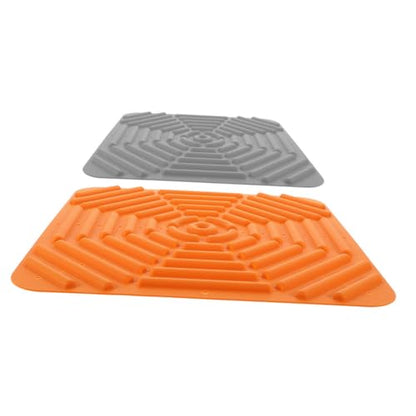 Levemolo Washable Silicone Chicken Nesting Pads 2-Piece Set for Laying Hens Sturdy Nest Box Liners for Chicken Coop Easy to Clean Nesting Box Supplies