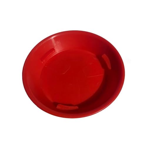 Hatching Time Poultry Starter Drinker, 12 oz, 350 ml, Clear PP Plastic (Polypropylene), Red Cup, Spill-Proof, Safe for Chicks, Add Vitamins, Perfect for Backyard Flock - style: 350 ml