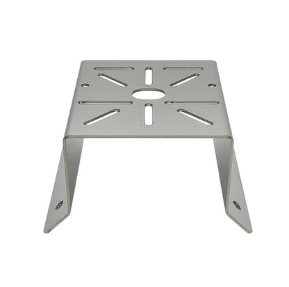 CCTV Security Camera Corner Mount Bracket, Stainless Steel Wall Corner Adapter Mount Bracket for Universal PTZ Security Camera Mounting Surveillance System