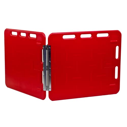 KANE Hinged Sorting Panel 30"×72", Red - size: 30x72 Red