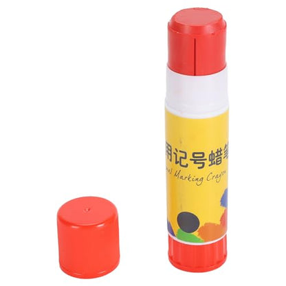 Livestock Marker Farm Marking Crayon Animal Identification Stick Premium ABS Wax Material Safe for Pig Sheep Cow Cattle (Red) - color: Red