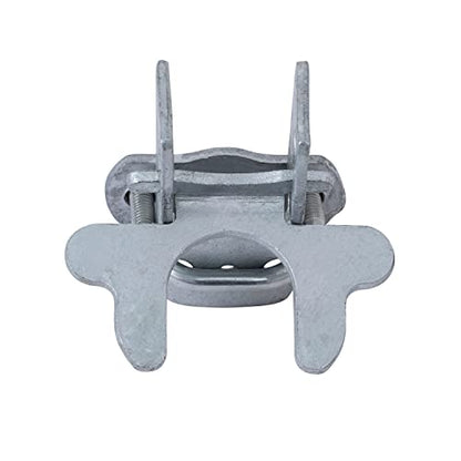 VIVIDA Dog Kennel Gate Latch 1-3/8", Butterfly Gate Latches, 1-3/8" Chain Link Fence Parts, Galvanized Steel, U-Bolt & Nuts Included, 1 PCS - size: 1-3/8" (1 PCS)