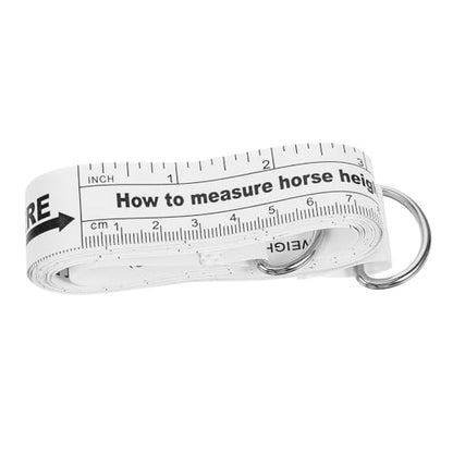 Horse Measuring Tape Portable Weight and Height Measuring Tool Accurate Dual-Sided Tape Measure for Bust Dimensions for Farms and Use