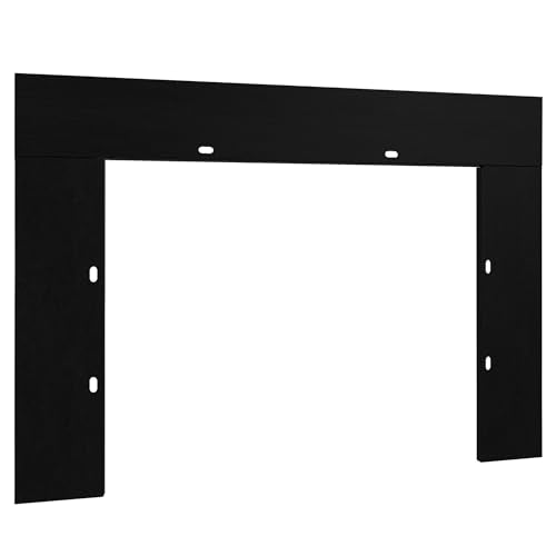 Electric Fireplace Insert Trim Kit for 30" W x 25" H，Black, for ASIN B0D9GDGD1Q - size: Trim for 30"W25"H