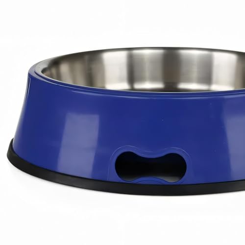 Farm Innovators Heated Pet Water Bowl, 60W Heated Water Dish - 5.5 Quart Stainless Steel Watering Station with Anti-Chew Cord Protector for Dogs & Cats
