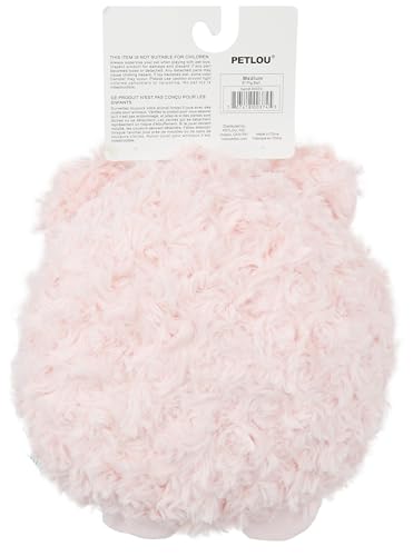Pet Lou Pig Ball, Pink, 8-inches Height, Squeak Toy, Plush, Pet Toys and Supplies