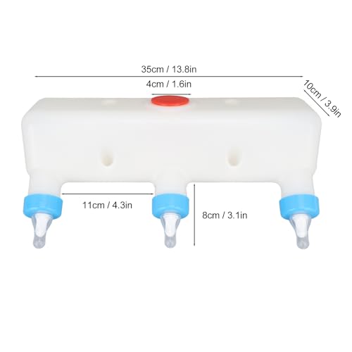 3 Pacifier Small Animal Milk Feeder Piglet Puppy Baby Lamp Goat Milk Feeder Farm Drinking Equipment