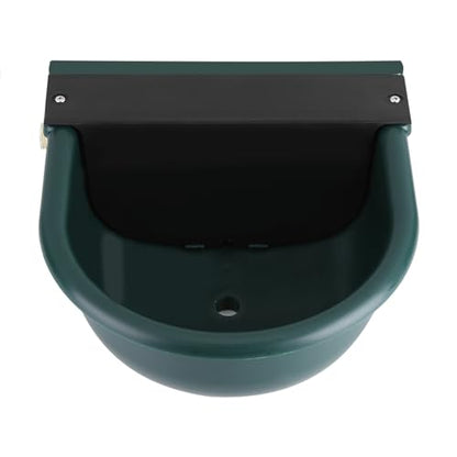 Animal Water Drinking Trough, Automatic Cow Drinking Water Bowl Feeder Trough Dispenser Waterer Livestock Water with Ball Valves for Pet Dog Horse Cattle Goat Sheep