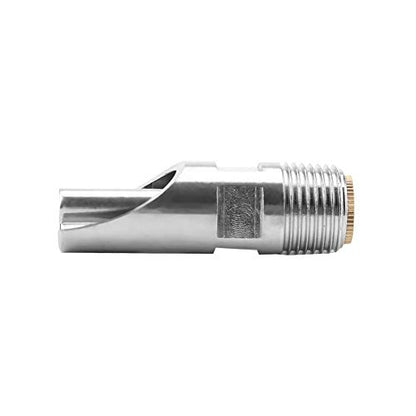 Automatic Pig Drinkers, 5 Pieces Thread Stainless Steel Automatic Pig Nipple Fountains Waterers with Copper Hat Duck Nozzle for Sows Piglets Drinking Water