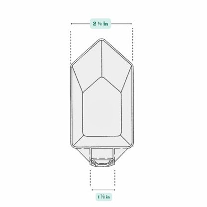 1 Cup (8 Oz. | 250 mL) Scoop for Coffee, Protein Powder, Pet Food, Spices, Grains and Dry Goods – Plastic Food-Grade, BPA-Free Measuring Cup (Pack of 1) - size: 250 mL | 1 Cup | 8 Oz.