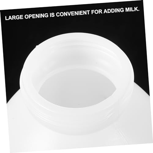 VANZACK Lamb Nursing Bottle Thickened Animal Feeding Bottle with Handle for Calves Goats and Sheep Reusable Milk Feeder with Safe Smooth Edges and Opening for Easy Cleaning