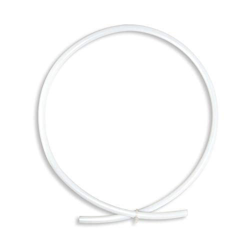 Quickun PTFE Teflon Tubing, 6mm ID x 8mm OD, 3.3ft Length, White, for 3D Printer - size: 6mm x 8mm, style: 3.3Ft Length