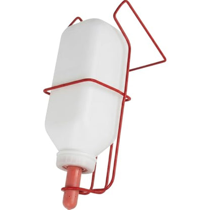 FarmTek Livestock Nursing Bottle – 2-Quart, Easy-Clean Wide Mouth | Heavy-Duty Polyethylene Construction, Secure Screw-On Cap, Wide Mouth, 2-Quart Capacity, BPA-Free