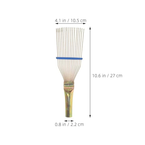 Horse Sheep Grooming Rake Ergonomic Pet Brush for Gentle Body Care Compact and Lightweight Design for Cattle Goat and Livestock for Wet and Dry Use