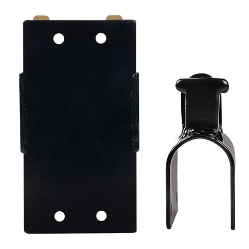 Two-Way Lockable Gate Latch – Heavy-Duty S16100100 (Big Black) – Perfect for Farm, Ranch, Pasture, Livestock & Field Gates – Universal Fit for Round or Square Tubes - size: BIG BLACK 1PACK
